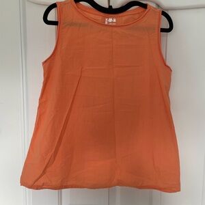 Labo.Art orange Sleeveless Women's Top